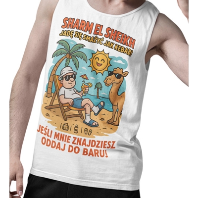 TANK TOP WAKACYJNY  Szarm El-Szejk